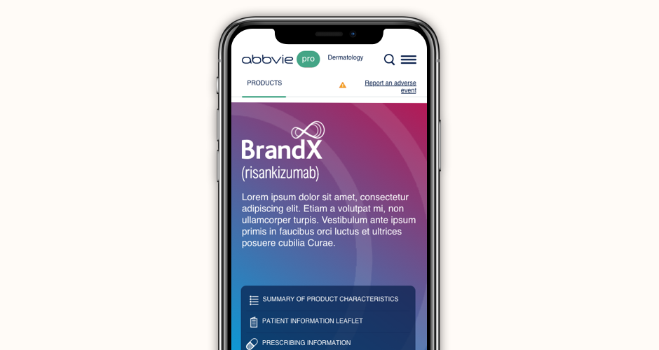 Responsive design was a key part of the project from the outset