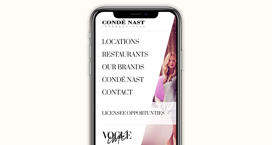 Responsive web whilst maintaining the aesthetics of the brand