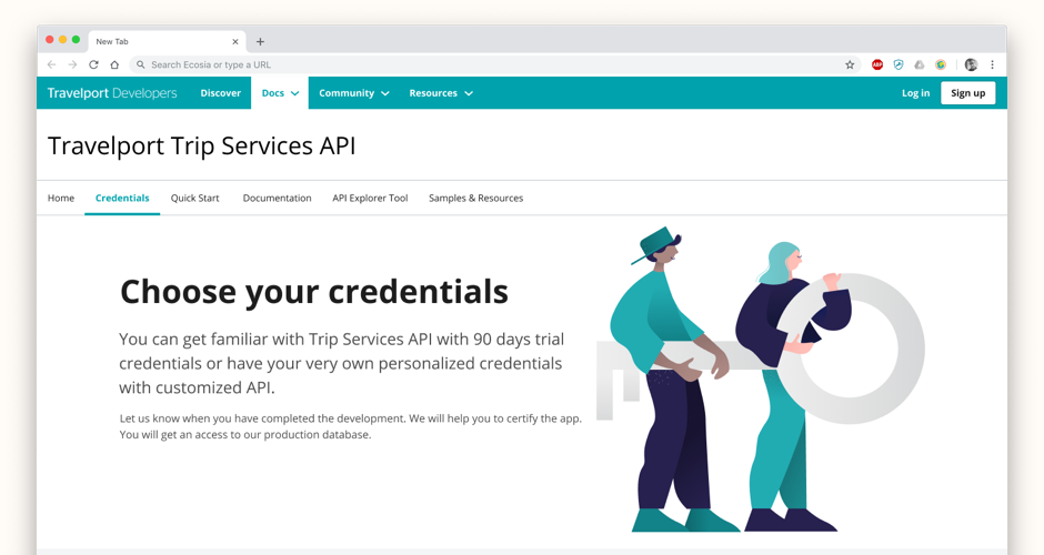 Bold use of illustration guided by Clear January