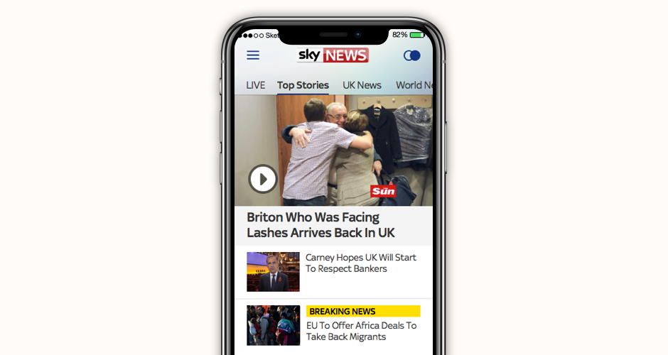Video played a key role in the app whilst bringing the new design system to life