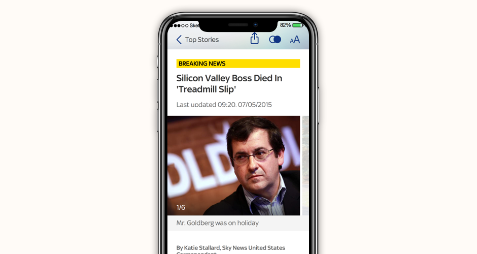 Article templates were made from a series of components